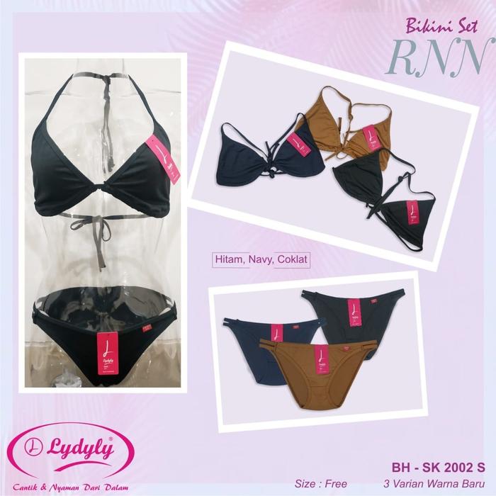 LYDYLY BIKINI SET SK 2002 LINGERIE BH BRA CD CELANA DALAM FREE SIZE