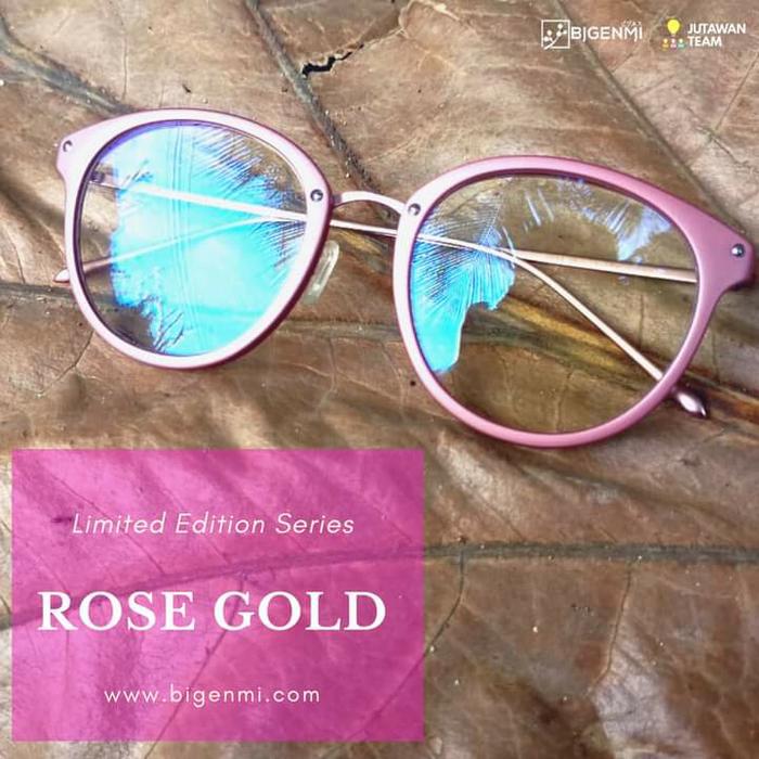 Kacamata Ion Nano Bigenmi Rose Gold