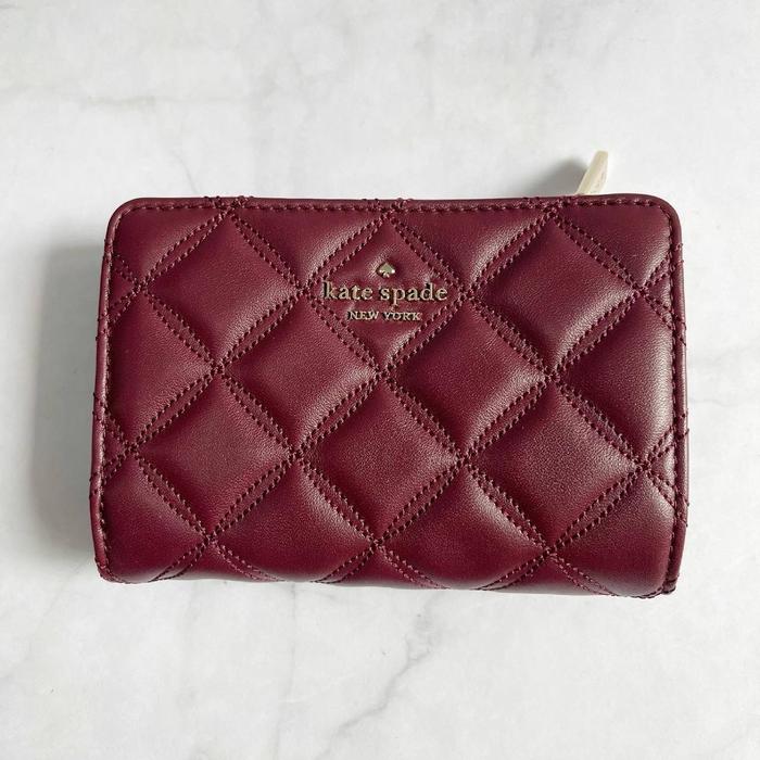 DOMPET KS NATALIA COMPACT BIFOLD MED WALLET CHERRYWOOD