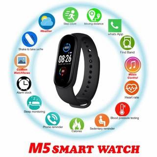 Jam tangan pria/wanita smartwatch Mi Band 5 Xiomi