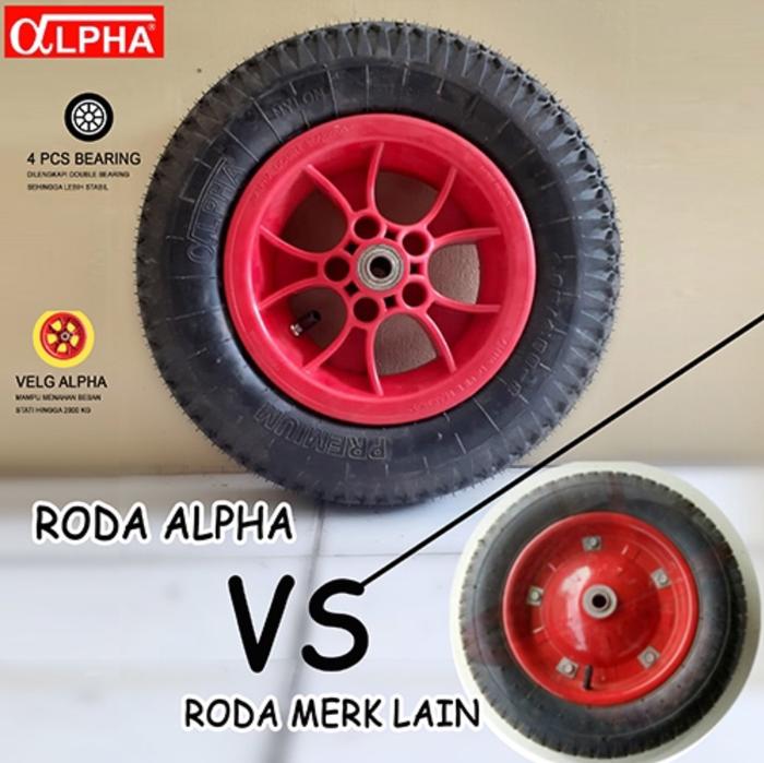 Roda Gerobak Alpha