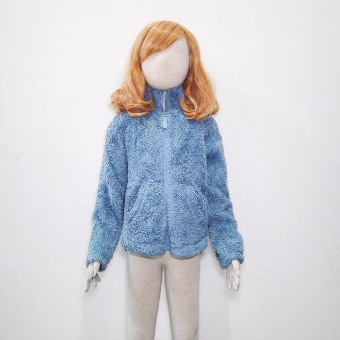 CW220 SIZE 120 UNIQLO JAKET BULU ANAK FASHION ANAK SECOND PRELOVED