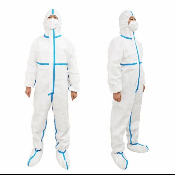 Jas Hujan Murah Hazmat APD Microporus Seal