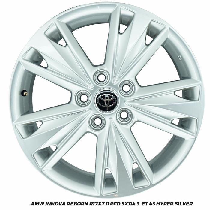 Velg Mobil Innova Reborn Venturer 17x7.0 5x114.3 ET 45 Silver