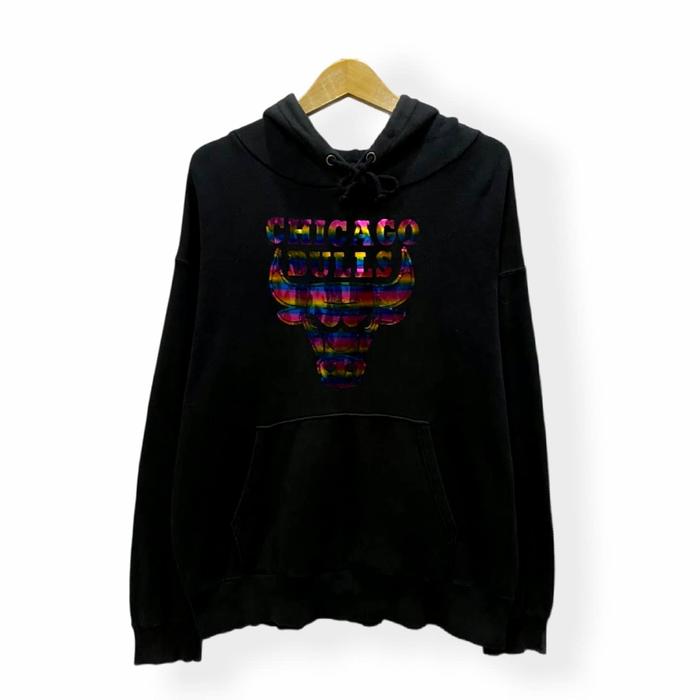 Hoodie Chicago Bulls Rainbow Hologram Second Original