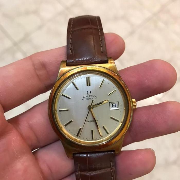 Omega geneve gold plated