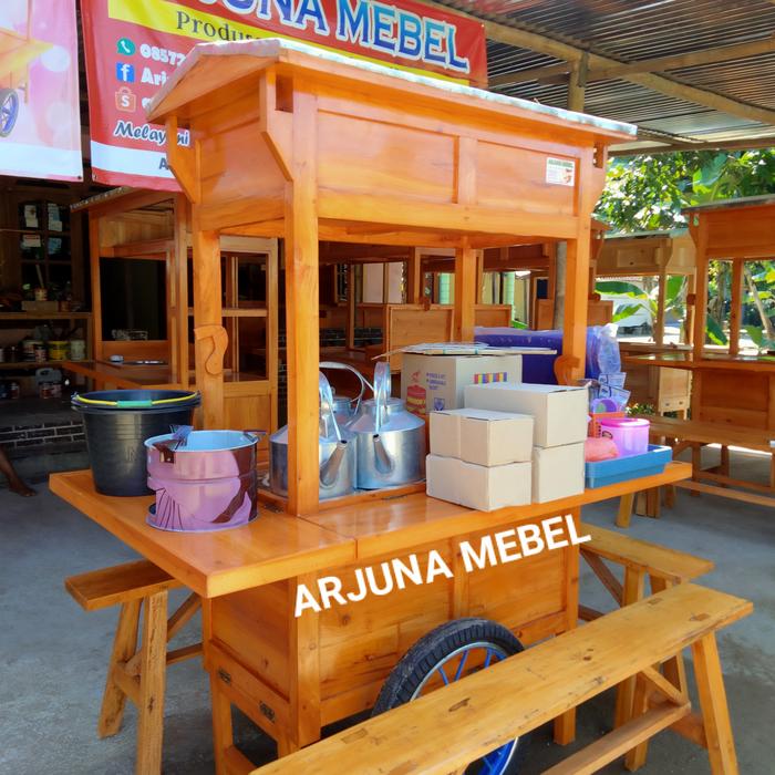 GEROBAK ANGKRINGAN MINI PAKET KOMPLIT