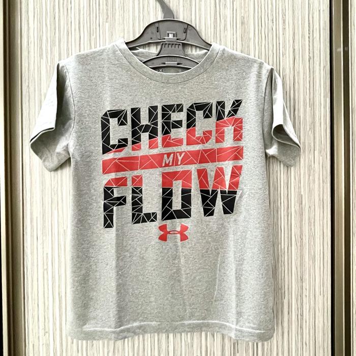 Preloved Baju Kaos Tshirt Under Armour Anak Ori Size 6