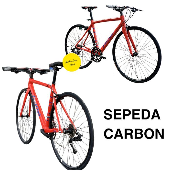 SEPEDA CARBON GUNUNG ROADBIKE BALAP LIPAT LISTRIK BMX RINGAN MURAH