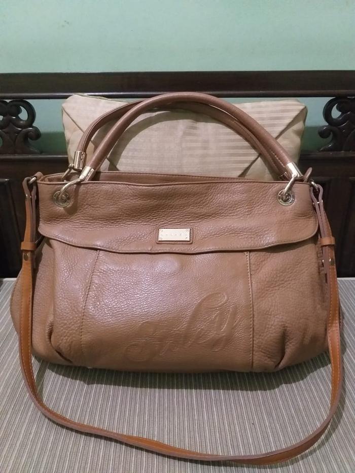 Tas Wanita Branded Second Sisley Tas Bahu Tas Selempang Sling Bag