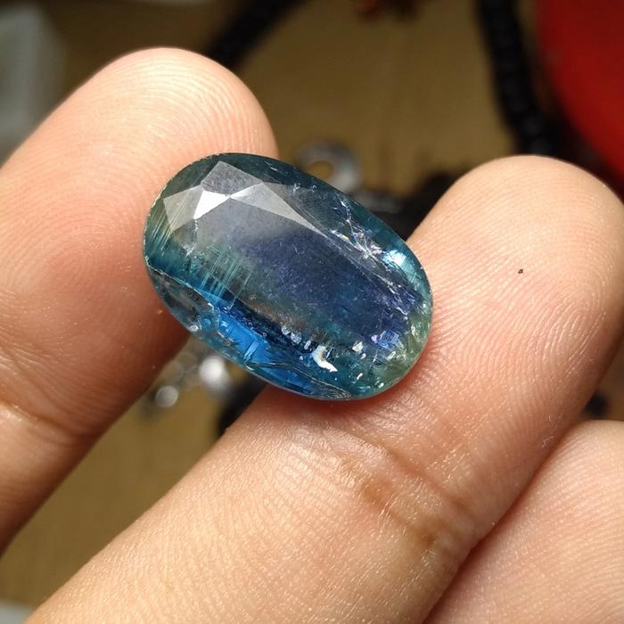 natural batu kyanite jumbo kristal berserat