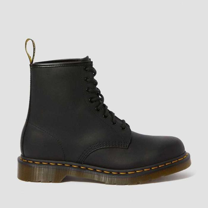 Dr Martens 1460 Black Greasy Leather Original