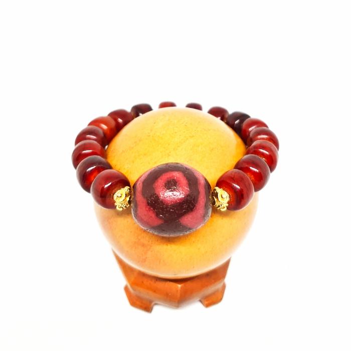 Dzi Beads Gelang Akik Tibet