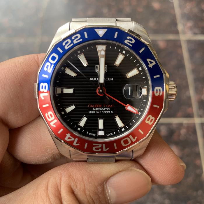 (Sold) Tag Heuer Aquaracer GMT Pepsi