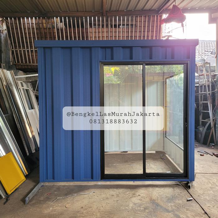 Booth / Office Container 2.5x2x2.5 Knockdown