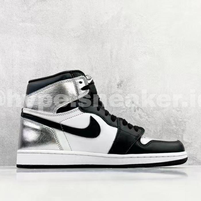 Nike Air Jordan 1 High Phantom Silver Toe