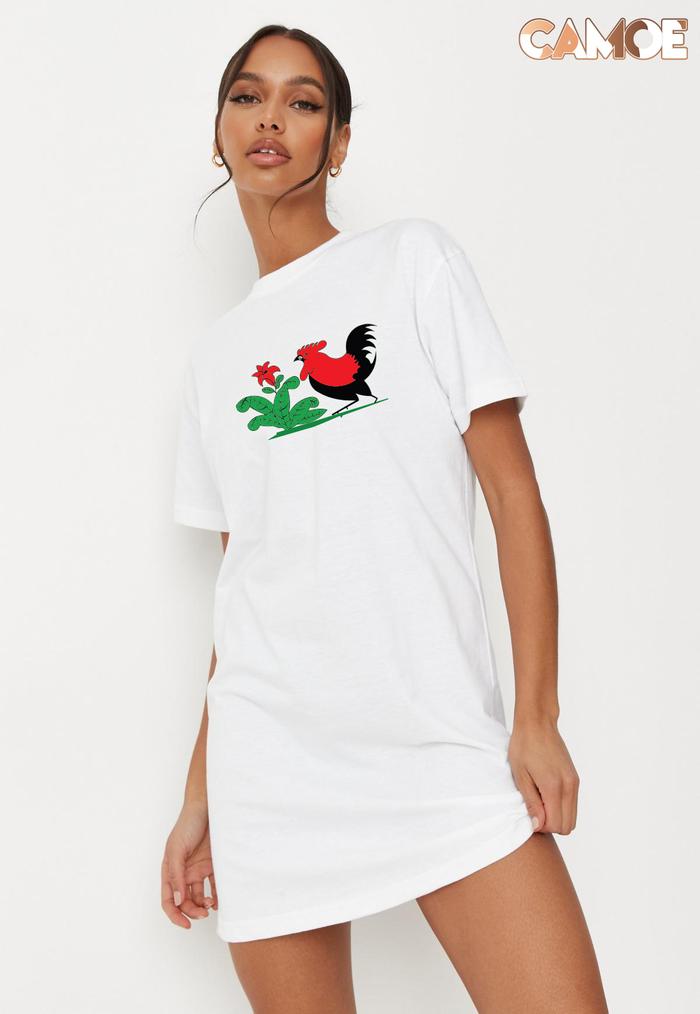 Kaos Dress premium Mangkok ayam jago klasik