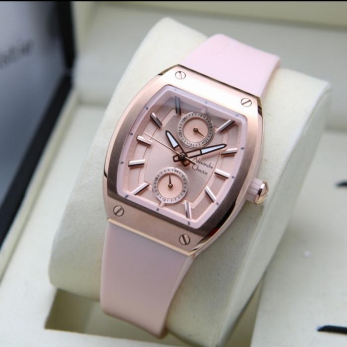 ALEXANDRE CHRISTIE AC 2944 ROSEGOLD PEACH AC2944 WANITA ORIGINAL.