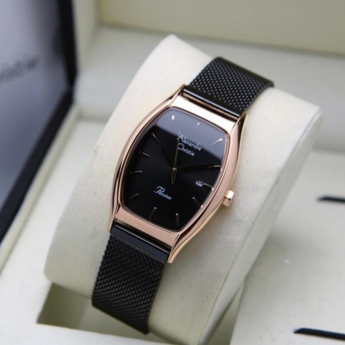 ALEXANDRE CHRISTIE AC 2939 ROSEGOLD BLACK AC2939 WANITA ORIGINAL.