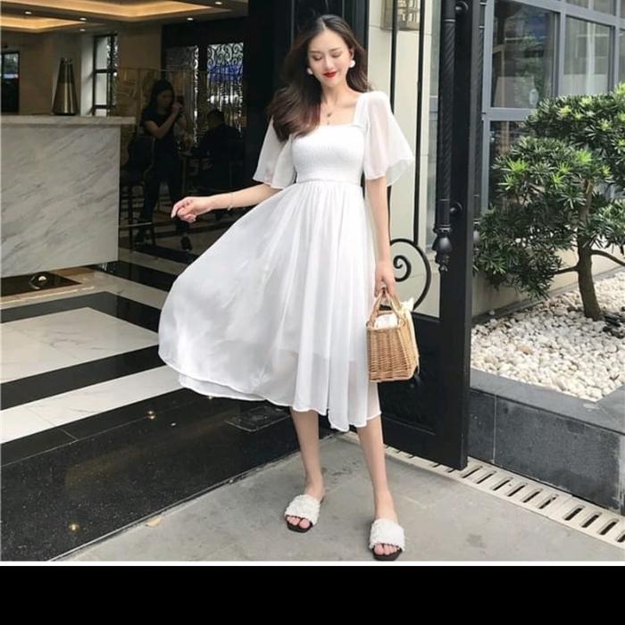 DRESS SPLASH KOREAN VINTAGE