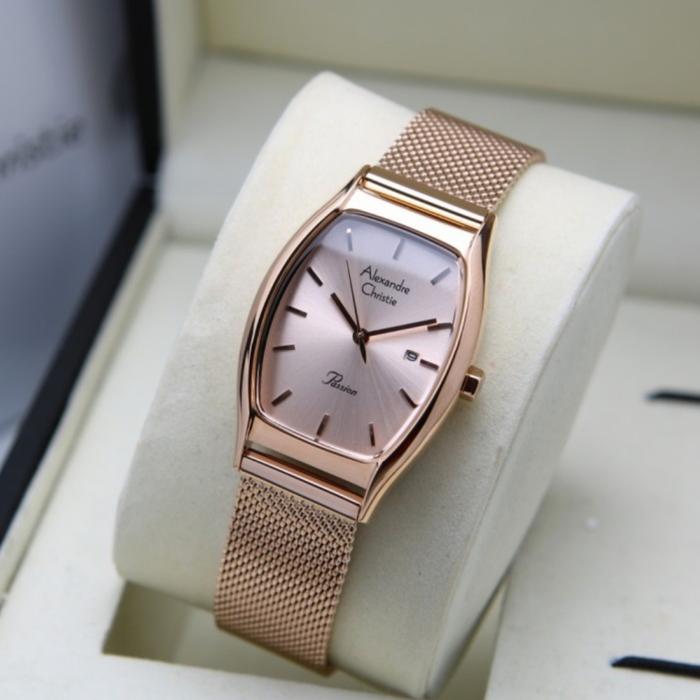 ALEXANDRE CHRISTIE AC2939 FULL ROSEGOLD AC2939 WANITA ORIGINAL