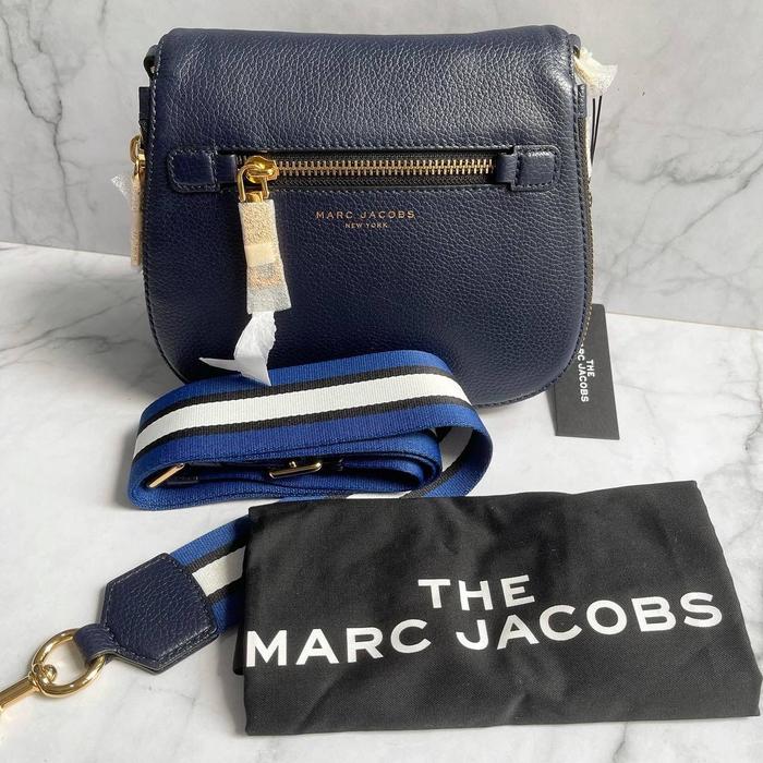 TAS MJ NOMAD CROSSBODY BAG NAVY SZ 22x21x7