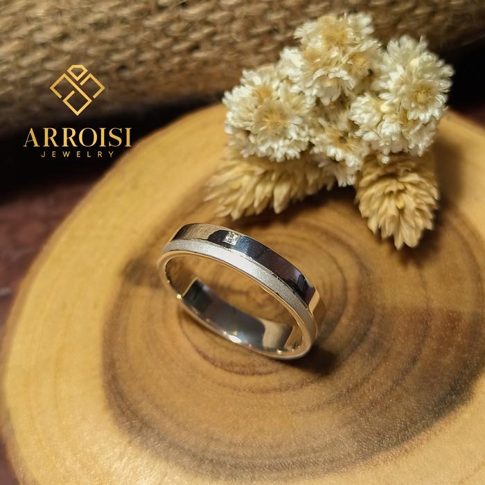 Cincin Kawin Pria Platinum