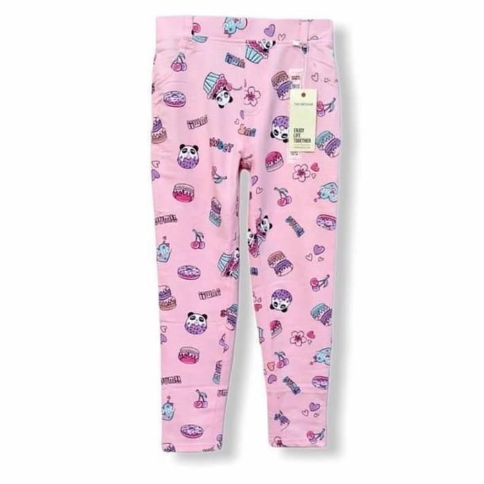 Terranova Kids Jegging Pink Panda