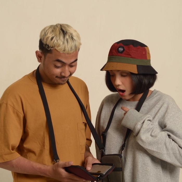 Rckls.ltd - Bucket hat Rainbow | Bucket hat distro |