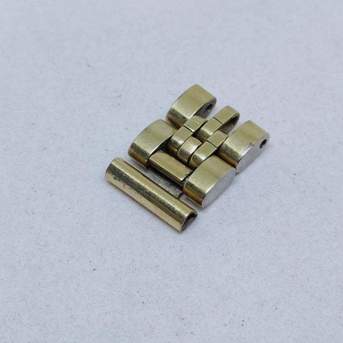 Sambungan rantai jam tangan antik Omega ladies original gold extra link bracelet watch vintage part 