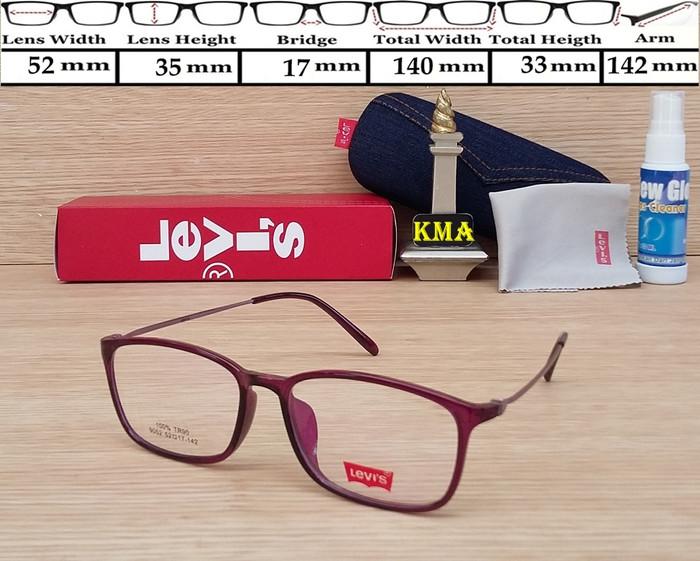 frame levis / frame kacamata levis / frame minus / frame unisex levis