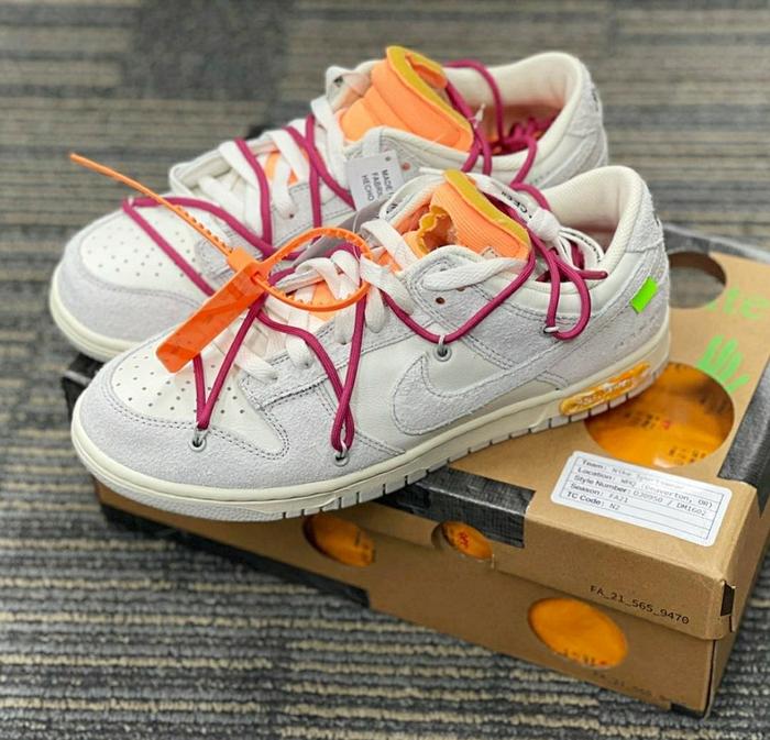 Nike Dunk Low x Off White Lot. 35 of 50 Dear Summer| Original 100%