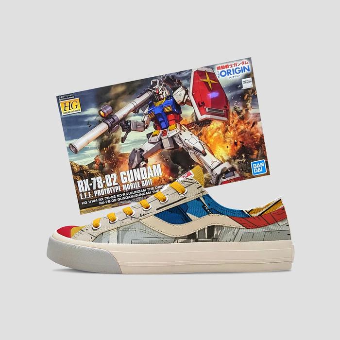SEPATU VENTELA PUBLIC GUNDAM CUSTOM PAINT