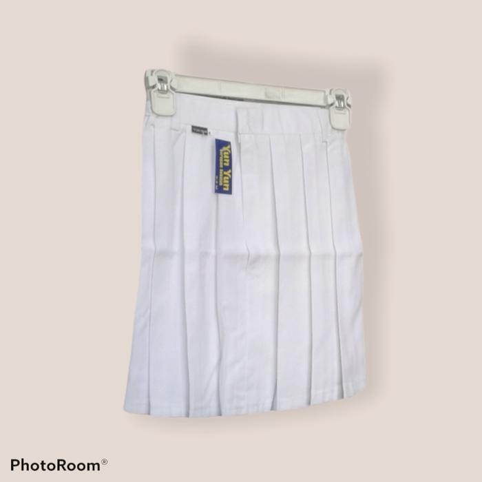 Rok Bawahan SD Rempel Putih Dan MERAH Pendek Bahan Famatex