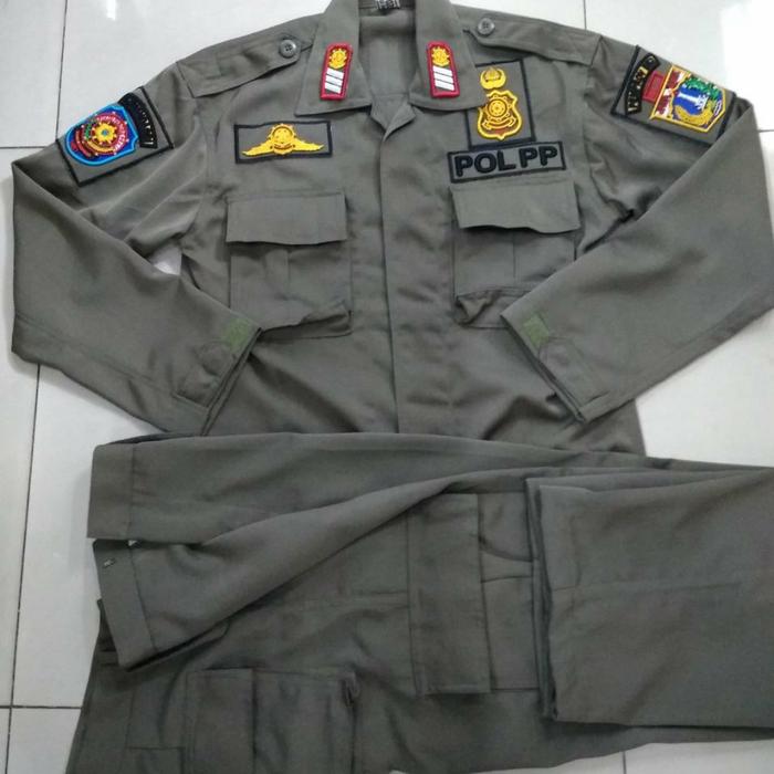 Seragam pdl pol pp bahan Luster