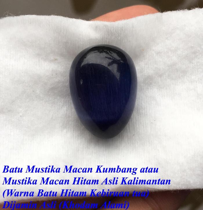 Batu Mustika Macan Kumbang Hitam 01