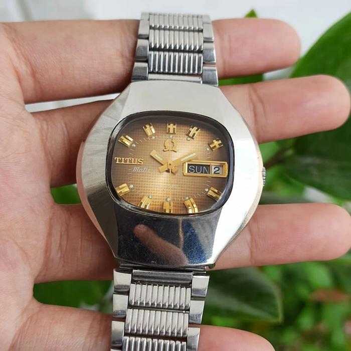 JAM TANGAN TITUS MATIC DAYDATE