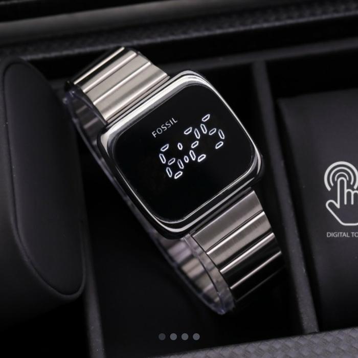 Jam Tangan Wanita Fossil Digital LED Touchscreen