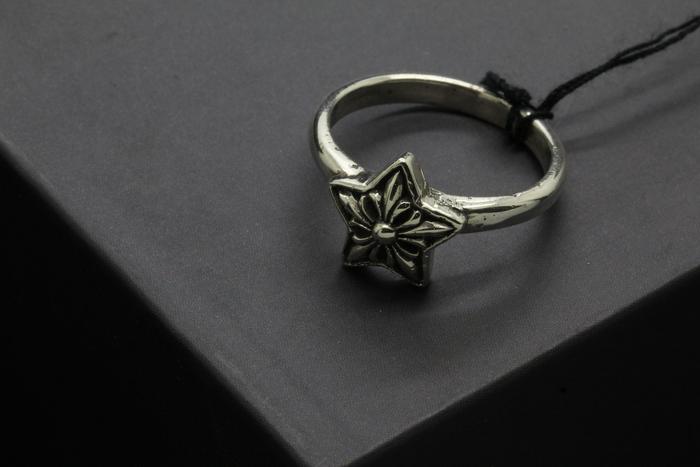 CINCIN PERAK BINTANG PERAK BAKAR ASLI 925 PERAK BALI
