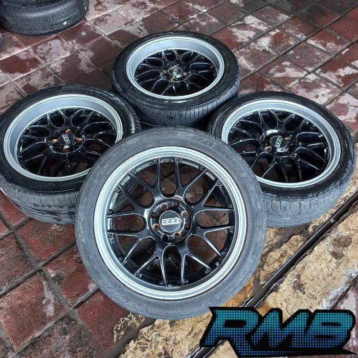 VELG SECOND BBS RING 17 + BAN BUAT MOBIL AVANZA AVEO BALENO MOBILIO