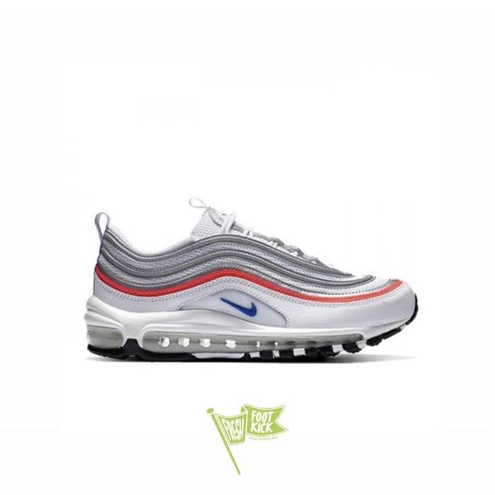 Nike Womens Air Max 97 Ess White Racer Blue Flash Crimson