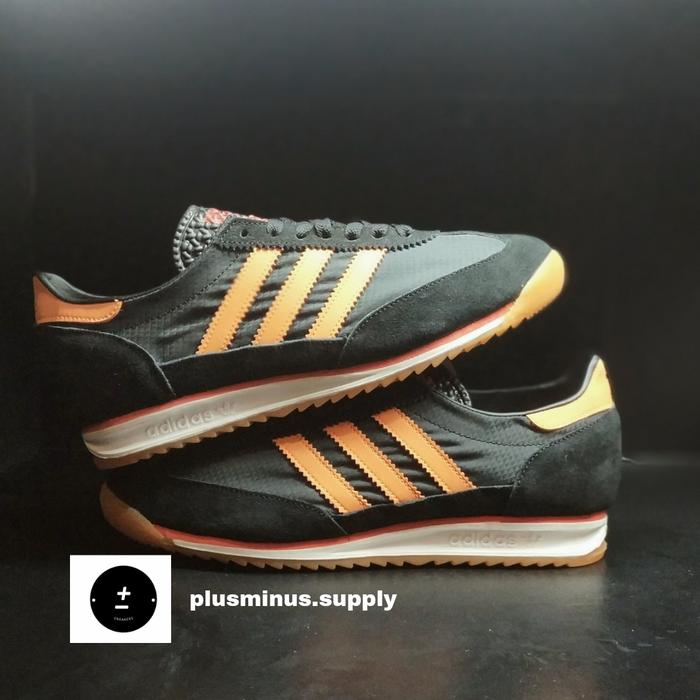 ADIDAS SL72 BLACK WHITE ORANGE