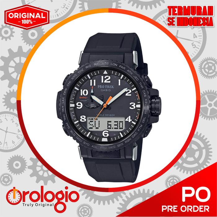 Jam Tangan Casio Men's Pro Trek Black, 22 PRW-50Y-1ACR