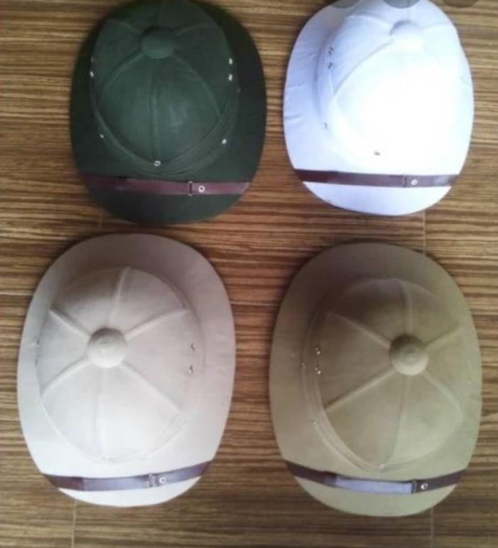 Sepeda onthel - topi demang topi klasik era kolonial
