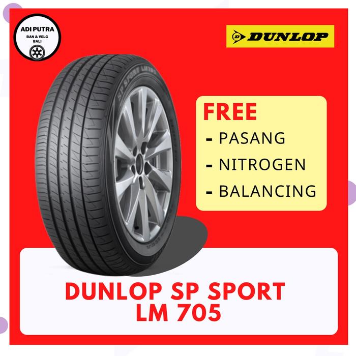 Ban mobil 185 55 15 dunlop lm705 oem brio rs jazz ids vtec r15 dll
