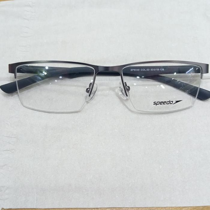 paket frame Speedo 8048 + lensa progressive UV 420 high impa 1.57 Blu