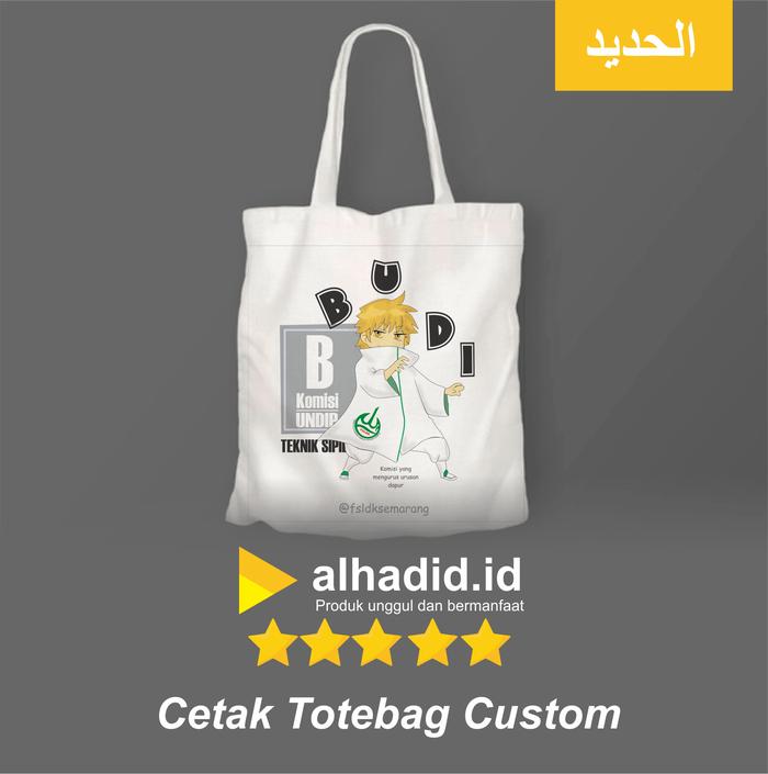 Cetak totebag Custom Lembaga Dakwah Kampus Sablon