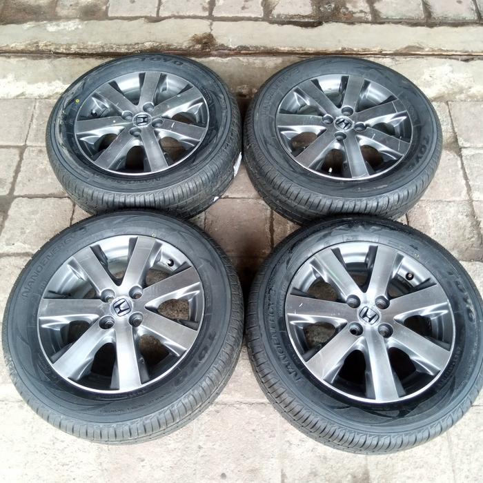 velg bekas murah std Freed Ring 15 plus ban baru Toyo 195/60 R15