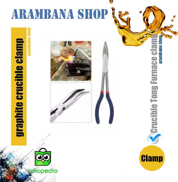 Graphite Crucible Penjepit Crucible, Daur Ulang Emas