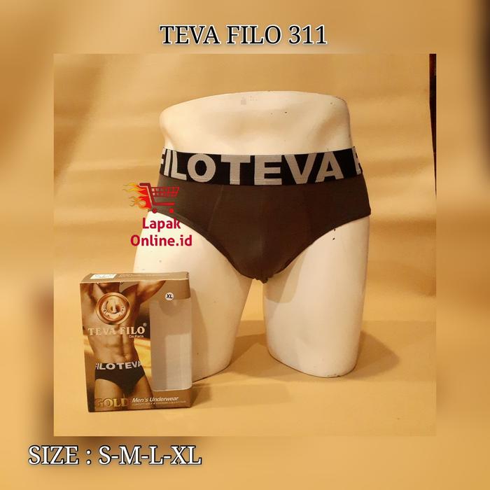 Celana dalam pria ORIGINAL TEVA FILO TF 311 ISI 3 PCS